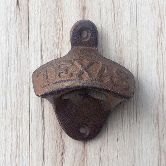 Lone Star Cast Iron Texas Bottle Opener - Southern Bar Essential