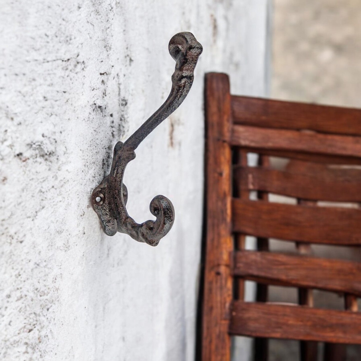 Cast Iron Hook - Rustic Organization Essential