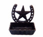 CAST IRON SOAP DISH, STAR ST08-6073