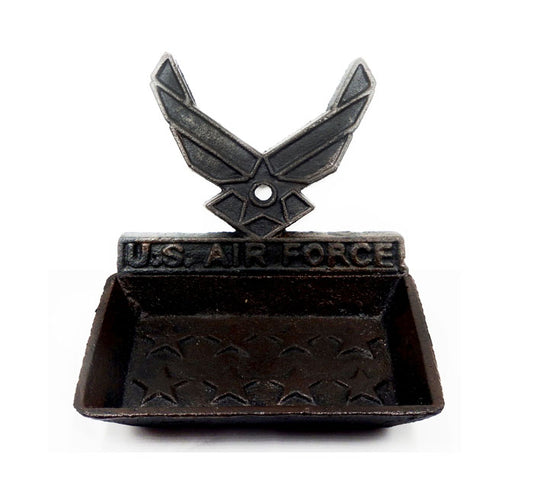 CAST IRON "U.S. AIR FORCE" SOAP DISH ST08-6079