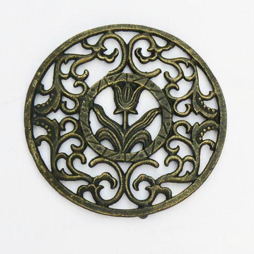 CAST IRON ROUND TRIVET ST09-6005