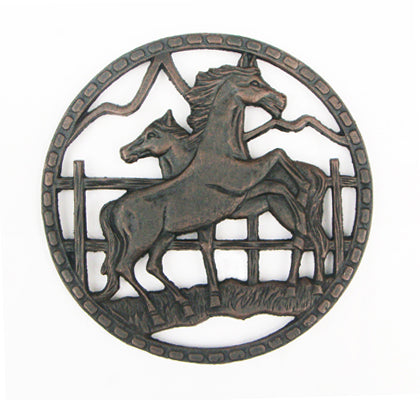 TRIVET REARING HORSE ST09-6722