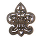 CAST IRON FLEUR-DE-LIS TRIVET ST09-6732