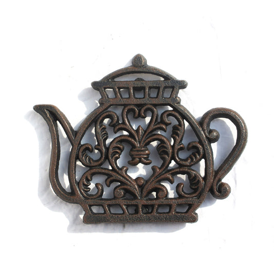 CAST IRON TEAPOT TRIVET ST09-6744