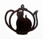 CAST IRON CAT TRIVET ST09-6787