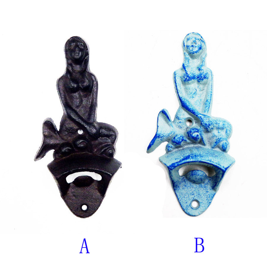 CAST IRON MERMAID OPENER ST10-6139