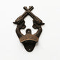 CAST IRON GUN BOTTLE OPENER ST10-6174