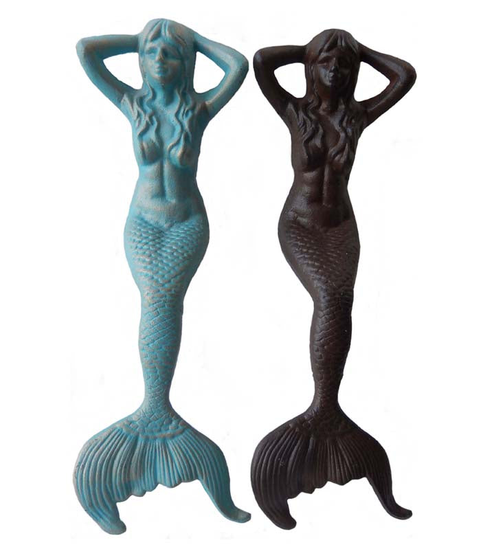 CAST IRON MERMAID ST12-6046M