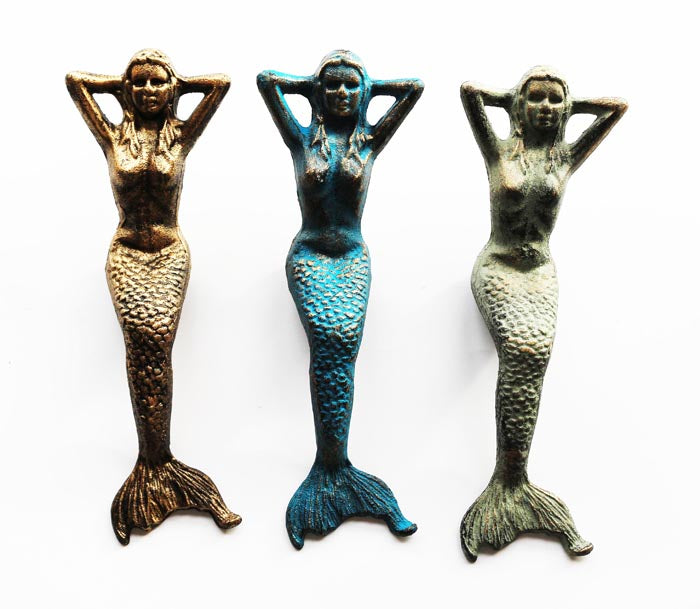 CAST IRON LITTLE MERMAID ST12-6046S