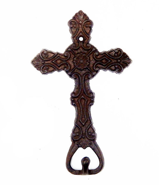 CAST IRON CROSS HOOK ST14-6206