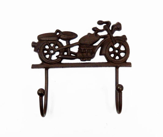 CAST IRON "MOTORCYCLE" HOOK ST14-7038B