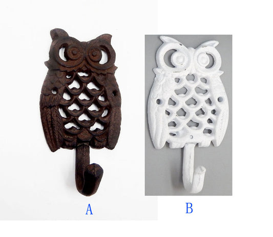 CAST IRON "OWL" HOOK ST14-7061