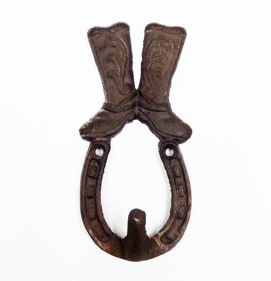 CAST IRON "BOOTS" HOOK ST14-7109A