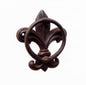 CAST IRON FLEUR-DE-LIS DOOR KNOCKER ST17-6078