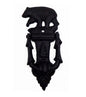 CAST IRON BEAR DOOR KNOCKER ST17-6114