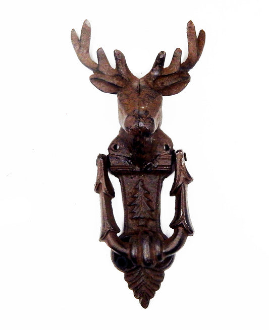 CAST IRON ELK DOORKNOCKER ST17-6137