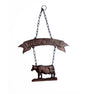 CAST IRON COW WELCOME SIGN ST19-6060