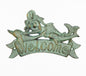 CAST IRON WELCOME SIGN ST19-6069