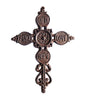 CAST IRON "FAITH, LOVE, PEACE, HOPE" CROSS ST21-6275