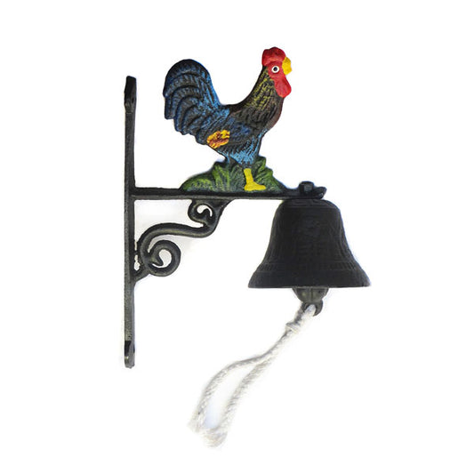 CAST IRON ROOSTER DOORBELL ST24-1020A