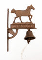 CAST IRON HORSE & WELCOME DOORBELL ST24-6037