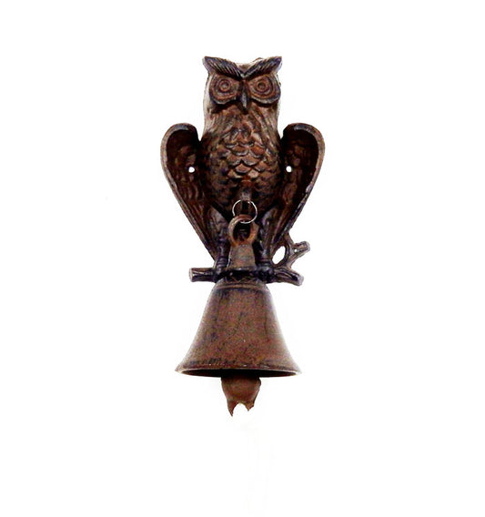 CAST IRON OWL DOORBELL ST24-6055