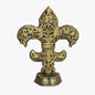 CAST IRON STANDING FLEUR-DE-LIS ST29-6031A