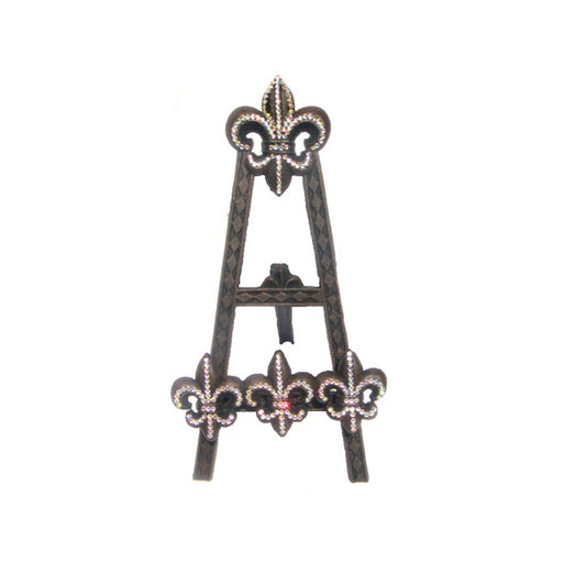 CAST IRON FLEUR-DE-LIS EASEL ST60-6036